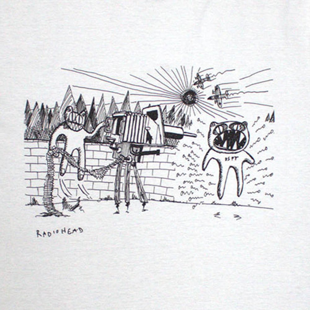 RADIOHEAD レディオヘッド - Despot / オーガニックコットン / Tシャツ / メンズ - PGS