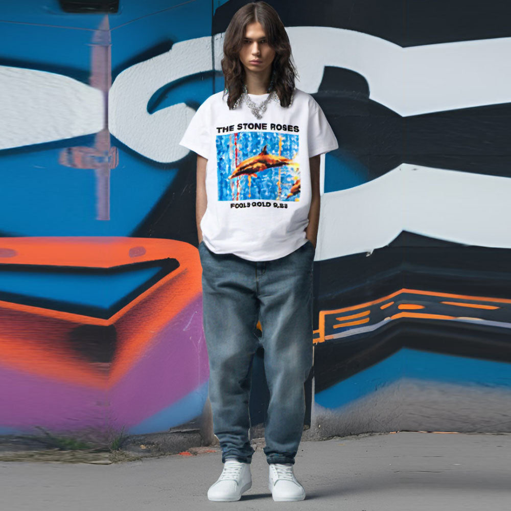STONE ROSES ストーンローゼズ (マニ 追悼 ) - Fools Gold / Tシャツ / メンズ