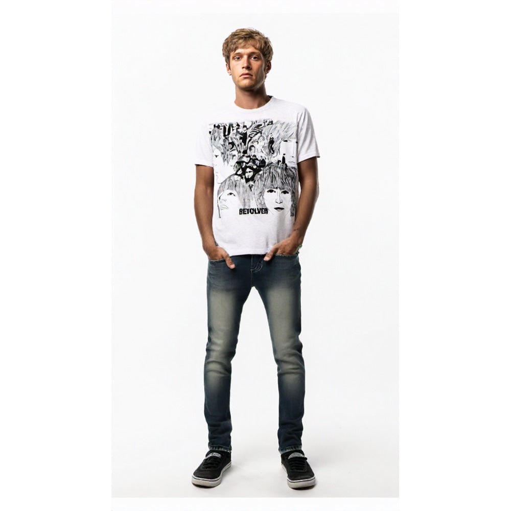 THE BEATLES ビートルズ (結成 65周年 ) - REVOLVER ALBUM COVER / Tシャツ / メンズ - PGS