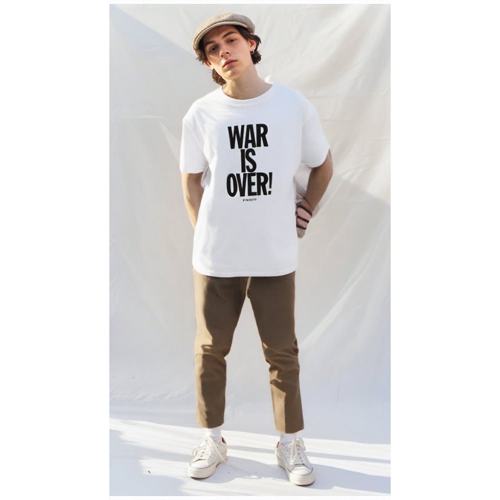 JOHN LENNON ジョンレノン (生誕 85年 ) - WAR IS OVER / Tシャツ / メンズ - PGS