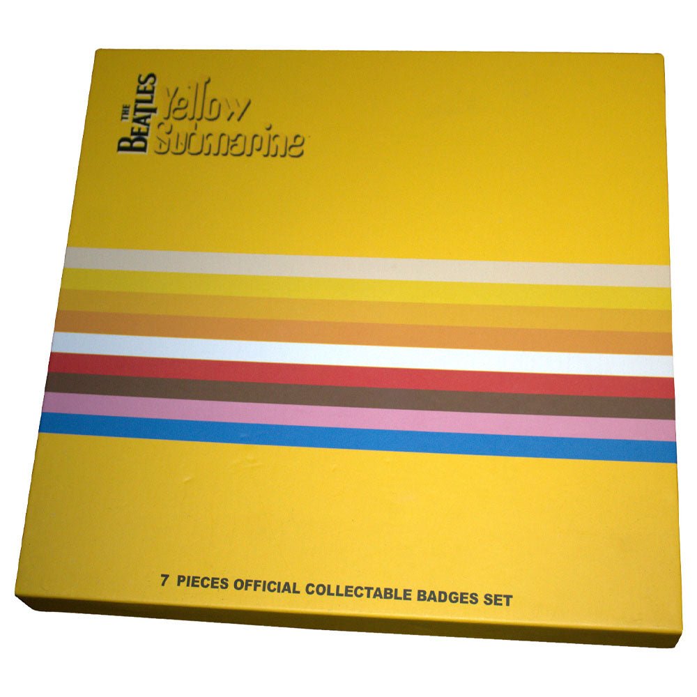 THE BEATLES ビートルズ (結成 65周年 ) - Yellow Submarine Characters / ピンバッジセット / バッジ - PGS