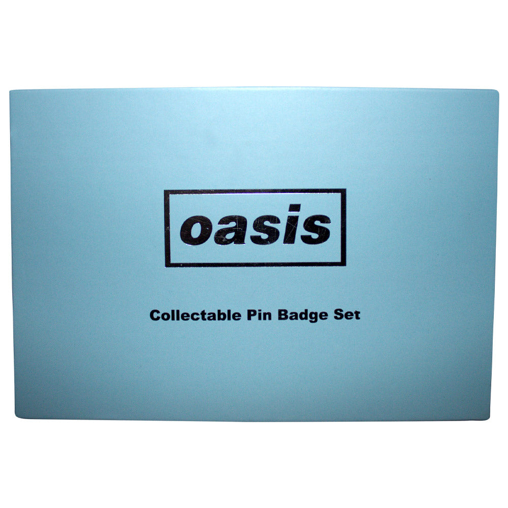 OASIS オアシス (10月来日記念 ) コンプリートピンバッジ6個セット OASIS オアシス (10月来日記念 ) コンプリートピンバッジ6個