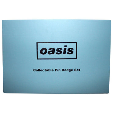 OASIS オアシス (10月 来日 記念 ) - Collectable Pin Badge Set / 6個セット / バッジ - PGS