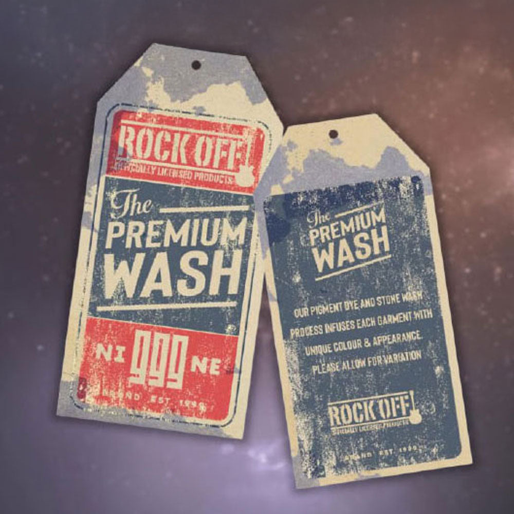 AEROSMITH エアロスミス - Rainbow Spade / Stone Wash / Tシャツ / メンズ