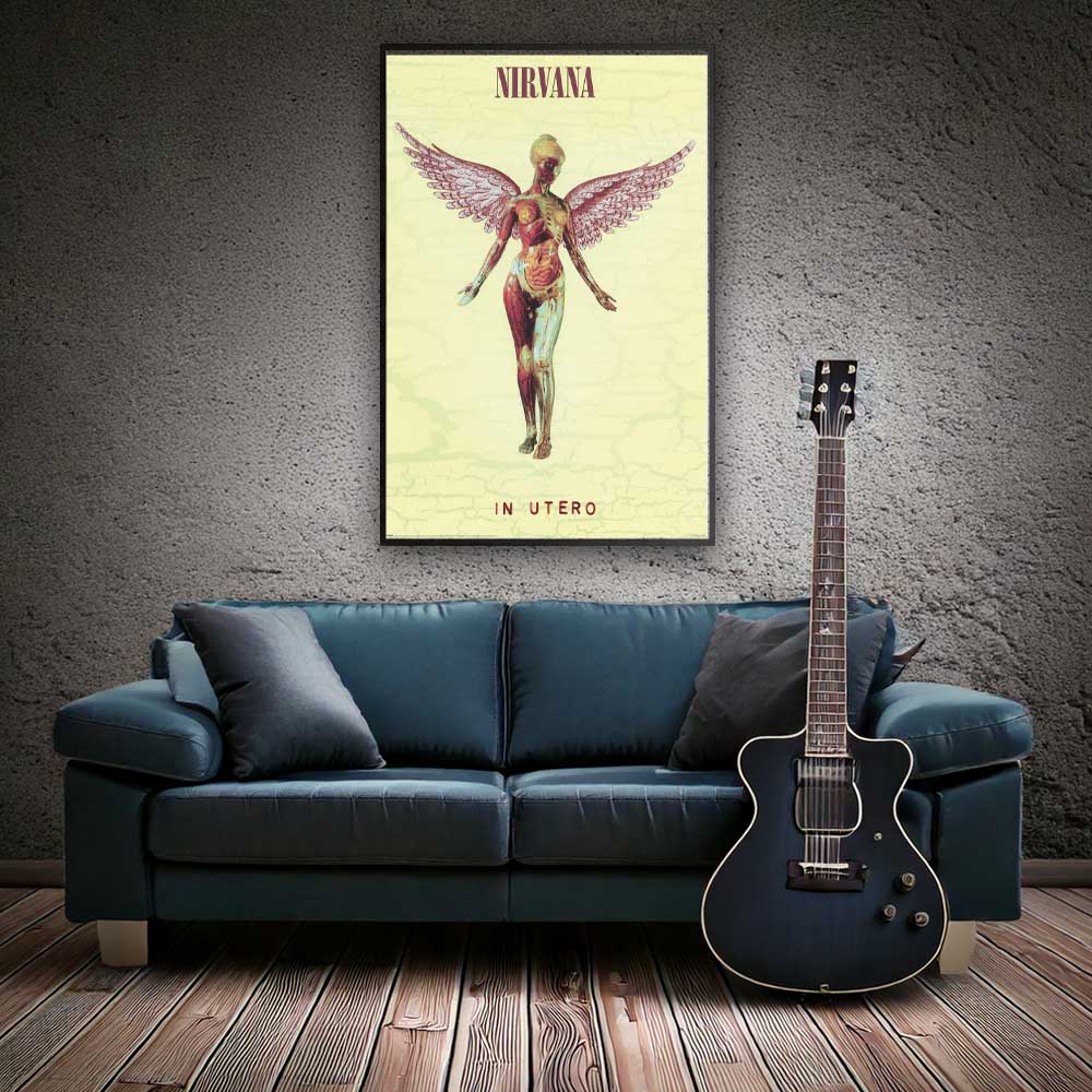 NIRVANA ニルヴァーナ (Nevermind 35周年 ) - In Utero / ポスター - PGS