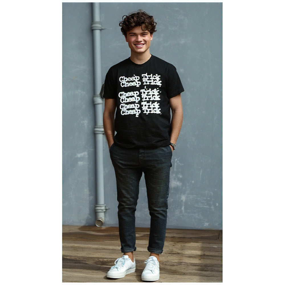 CHEAP TRICK - NAME REPEAT / T-shirt / Men's