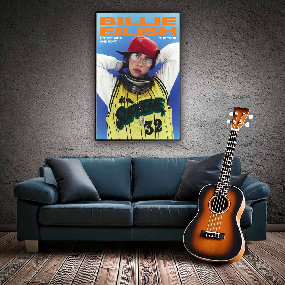 BILLIE EILISH - Hit Me Hard Tour / Poster