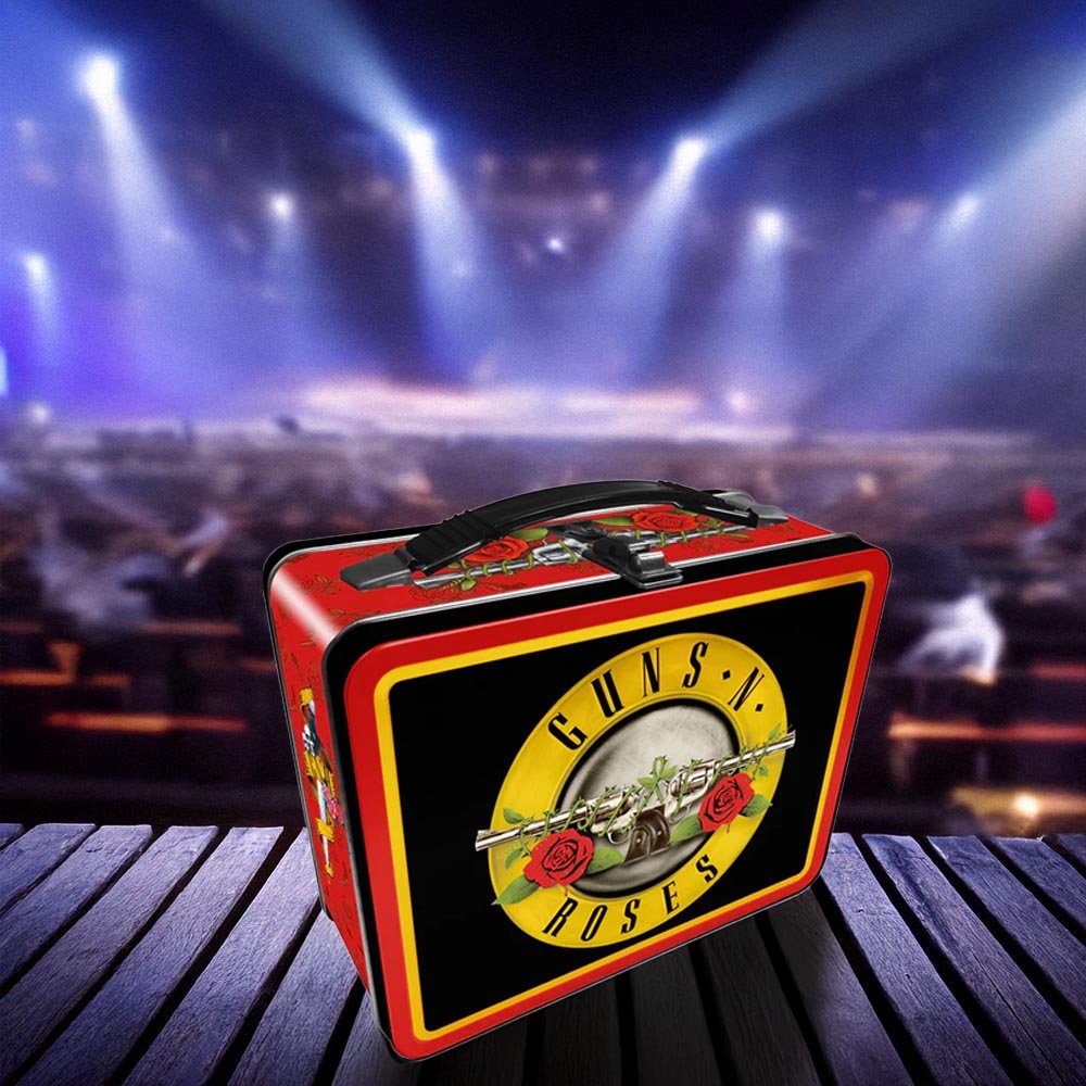 GUNS N ROSES ガンズアンドローゼズ (結成 40周年 ) - Fun Box / Tin Tote / バッグ - PGS