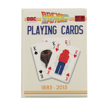 【予約商品】 BACK TO THE FUTURE バックトゥザフューチャー (劇場公開 40周年 ) - Playing Cards / トランプ