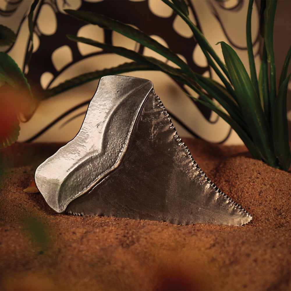 【予約商品】 JAWS ジョーズ (公開 50周年 ) - 50th Anniversary Shark Tooth Medallion / 世界限定1975個 / インテリア置物