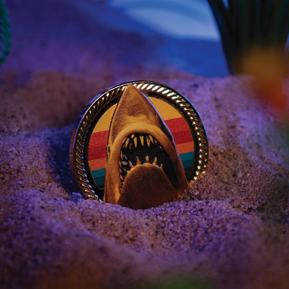 【予約商品】 JAWS ジョーズ (公開 50周年 ) - 50th Anniversary 24k Gold Plated Presentation Coin / 世界限定1,975個 / コイン