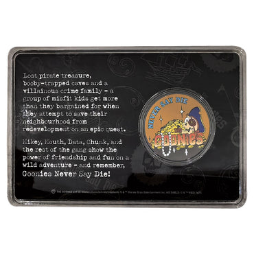 【予約商品】 GOONIES グーニーズ (公開 40周年 ) - 40th Anniversary Presentation Coin / 世界限定1,985個 / コイン