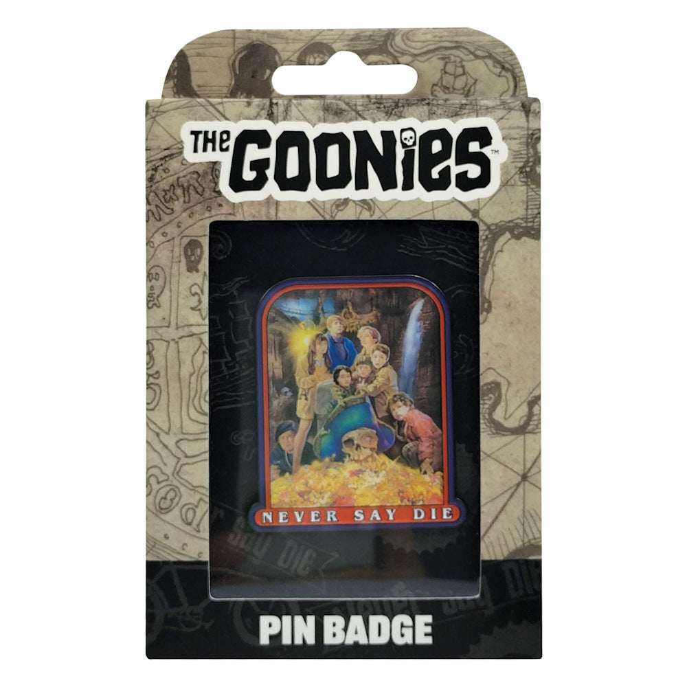 GOONIES グーニーズ (公開 40周年 ) - 40th Anniversary Never Say Die Pin Badge / 世界限定9,995個 / バッジ