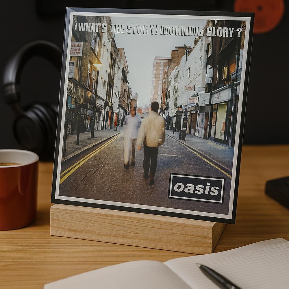 OASIS オアシス (映画「オアシス:ドント・ルック・バック・イン・アンガー」公開 ) - (What’s The Story) Morning Glory? (アルバム・シリーズ) / バックボード入り / コレクターズ仕様 / ポスター