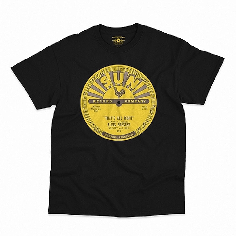 ELVIS PRESLEY エルヴィスプレスリー (生誕 90周年 ) - Sun Records Elvis That's All Right Mama / Tシャツ / メンズ - PGS