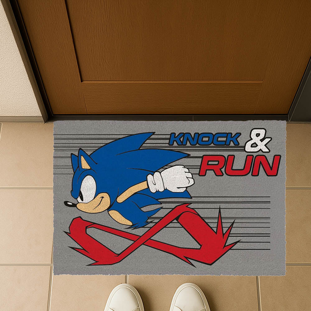 SONIC THE HEDGEHOG ソニックザヘッジホッグ (35周年 ) - Knock And Run / ドアマット