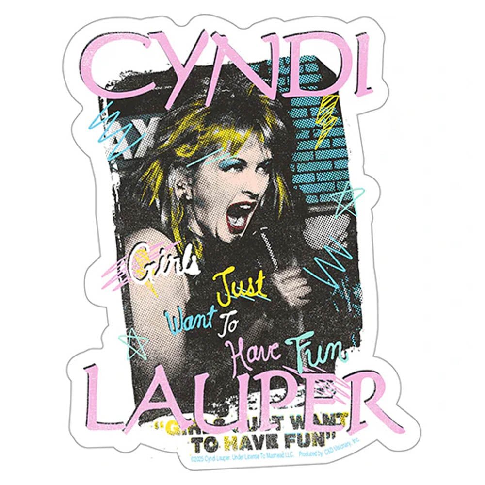 CYNDI LAUPER シンディローパー - Magazine / ステッカー - PGS