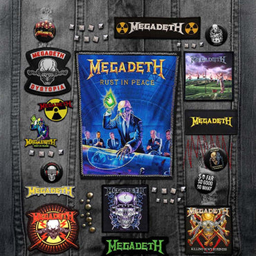 【予約商品】 MEGADETH メガデス (デビュー 40周年 ) - Rust In Peace / Battle Bags / トートバッグ