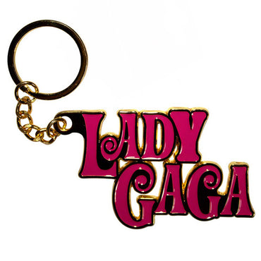 【予約商品】 LADY GAGA レディーガガ (2026年 1月 来日 ) - Swirly Logo / キーホルダー