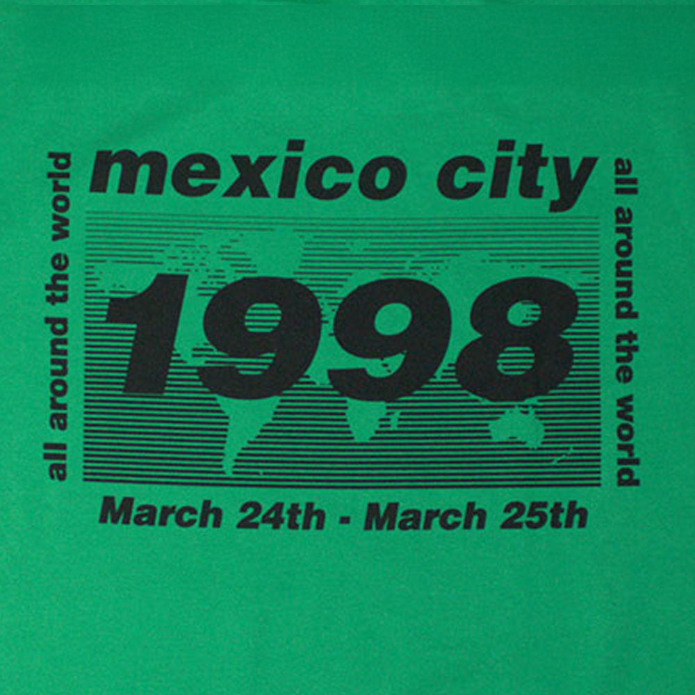 OASIS オアシス (映画「オアシス:ドント・ルック・バック・イン・アンガー」公開 ) - 1998 World Tour Mexico City / バックプリントあり / Tシャツ / メンズ