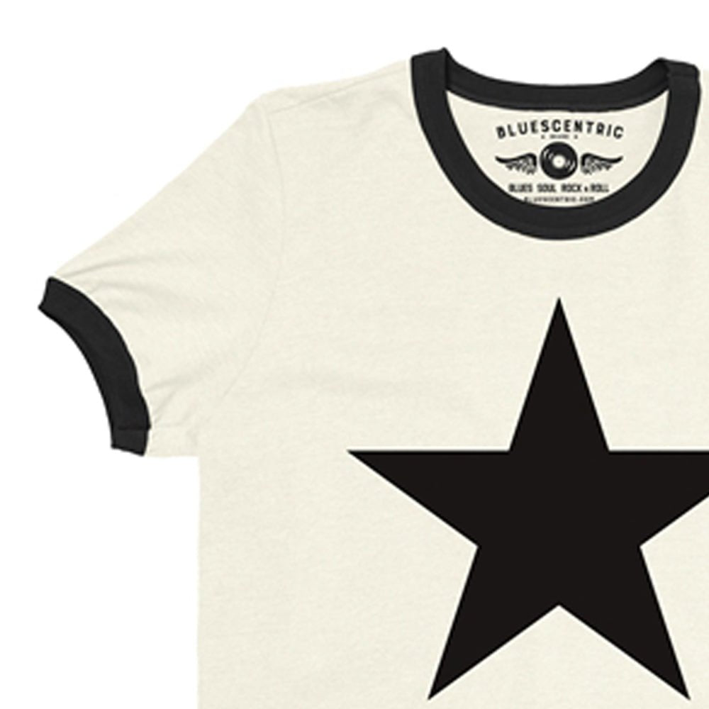 DAVID BOWIE デヴィッドボウイ - Blackstar Album Cover / リンガー / Tシャツ / メンズ - PGS
