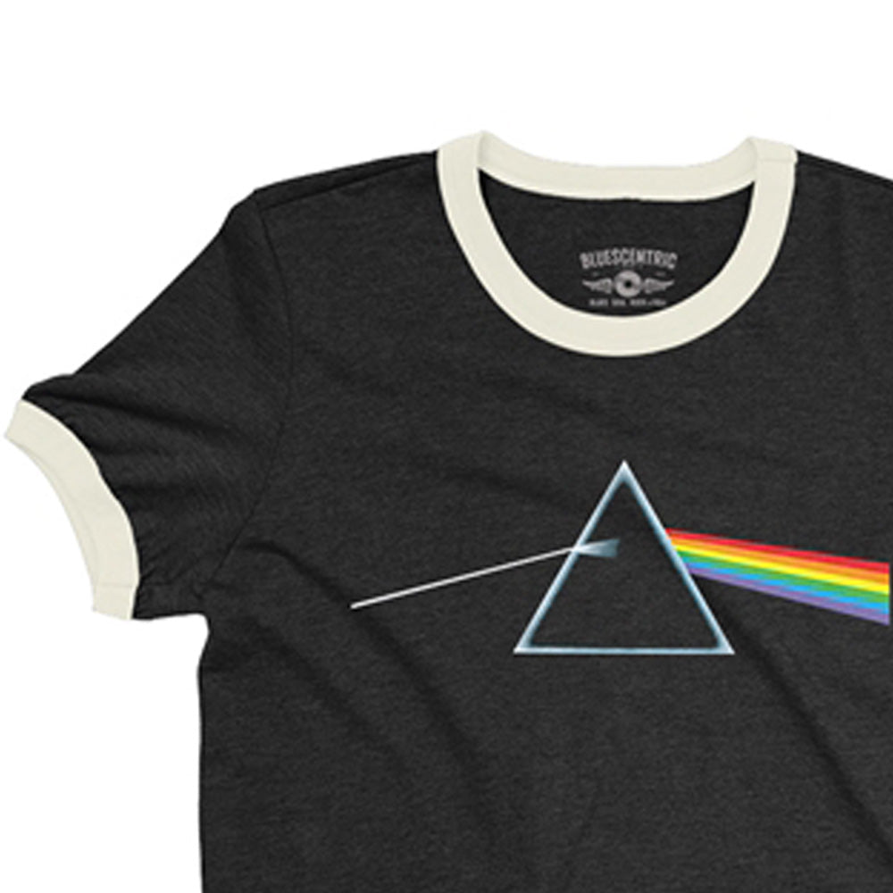 PINK FLOYD (60th Anniversary) - Dark Side of the Moon / Ringer / Men's T-Shirt
