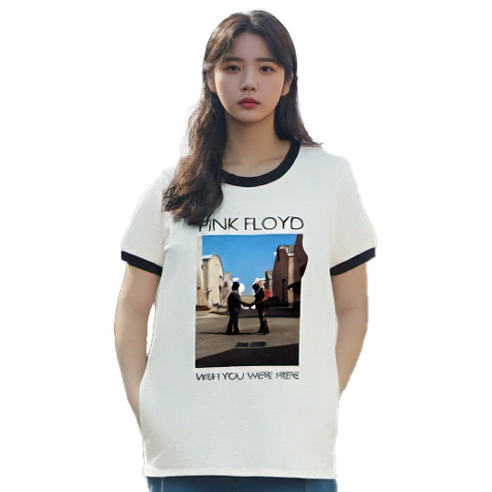 PINK FLOYD ピンクフロイド (結成 60周年 ) - Wish You Were Here / リンガー / Tシャツ / メンズ - PGS