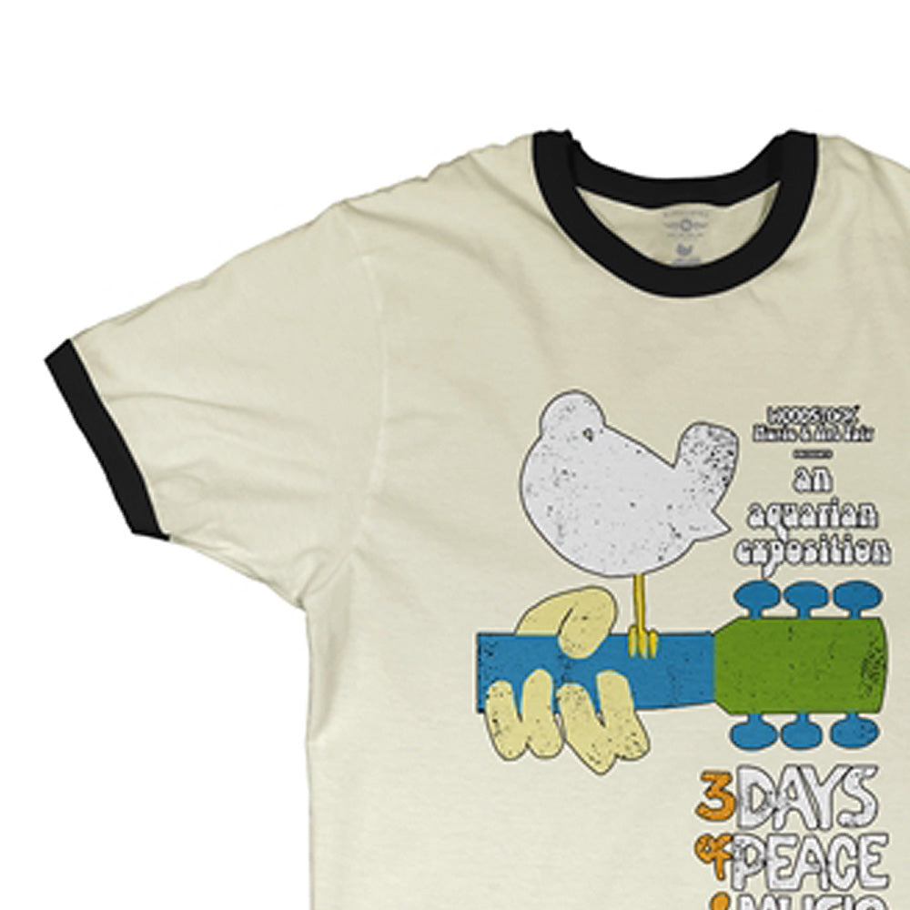 【予約商品】 WOODSTOCK ウッドストック (映画公開 55周年 ) - Festival Poster / リンガー / Tシャツ / メンズ