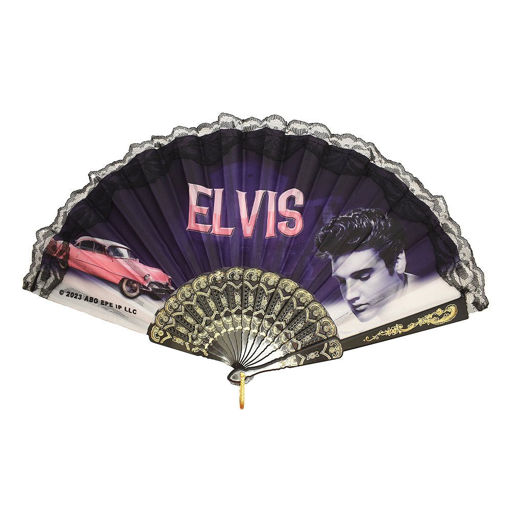 ELVIS PRESLEY エルヴィスプレスリー (生誕 90周年 ) - Pink Caddy / 扇子 / ファッション雑貨 - PGS
