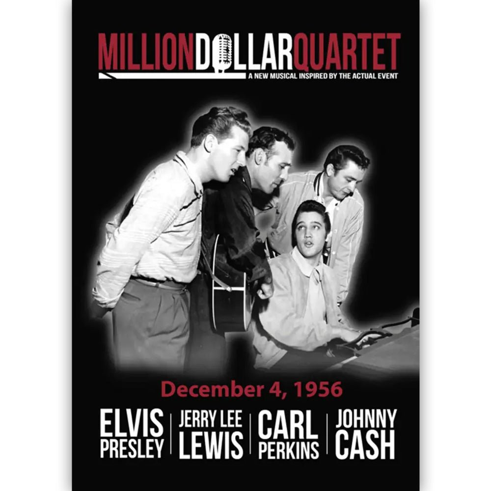 ELVIS PRESLEY エルヴィスプレスリー (生誕 90周年 ) - Million Dollar Quartet / ポストカード・レター - PGS