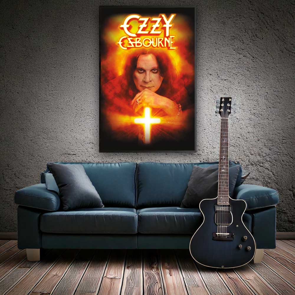 OZZY OSBOURNE オジーオズボーン (追悼 ) - Cross / ポスター - PGS