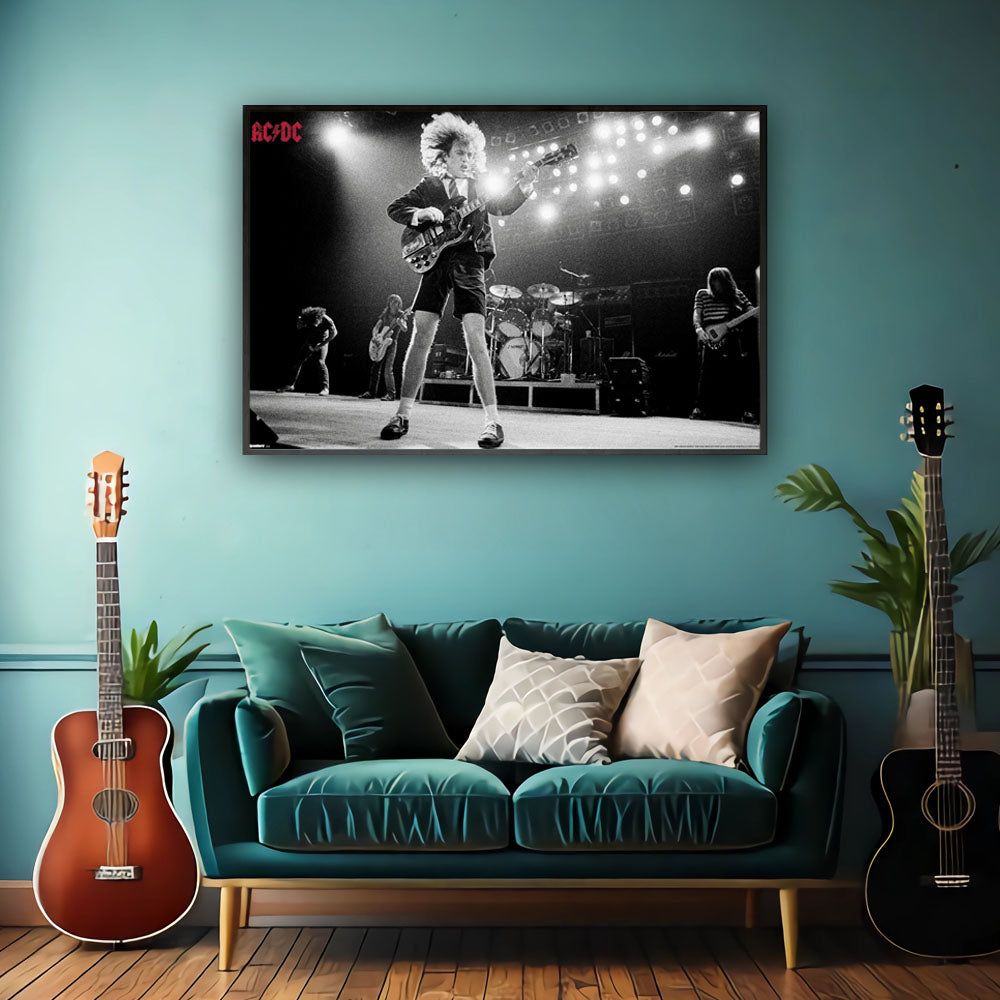 AC/DC エーシーディーシー (来日 45周年 ) - Live / ポスター