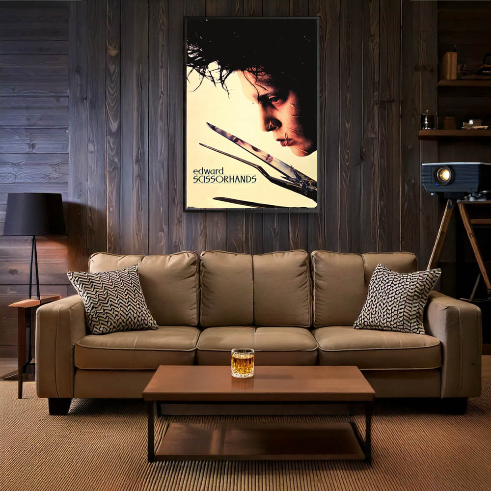 EDWARD SCISSORHANDS - Close-Up / Poster