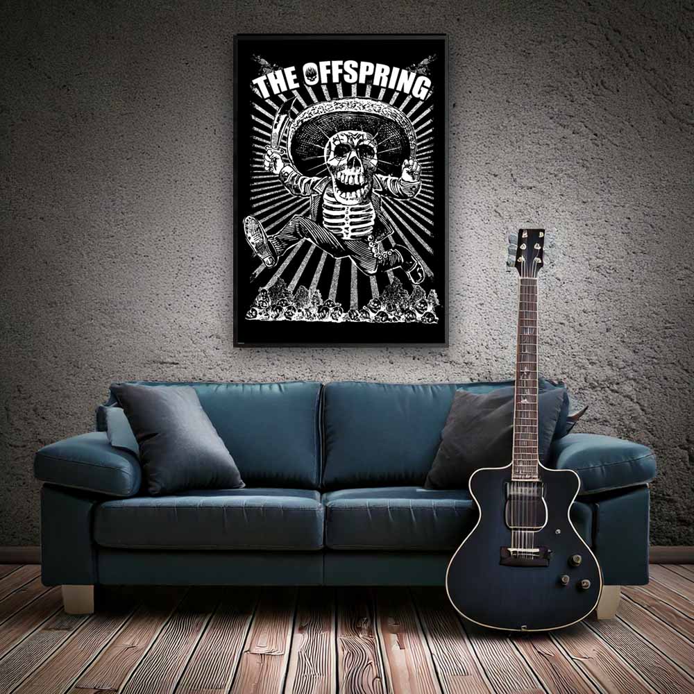 OFFSPRING - Jumping Skeleton / Poster