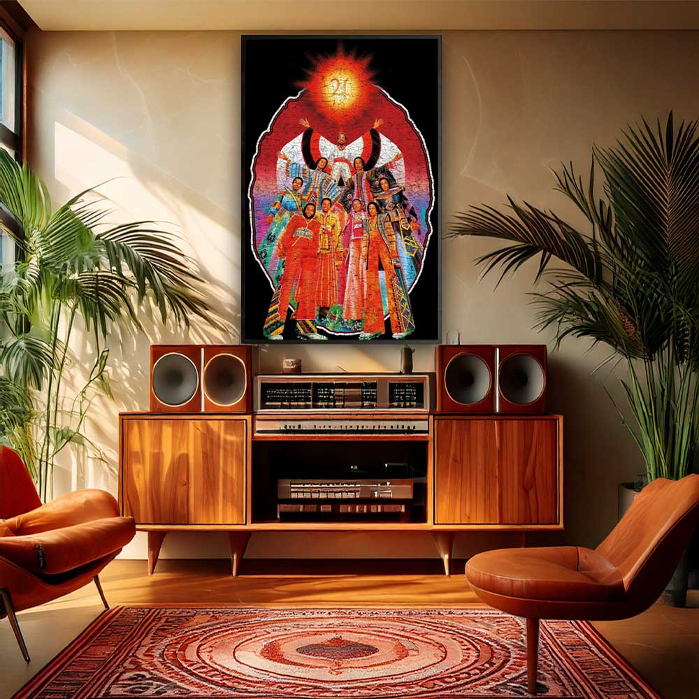 EARTH, WIND & FIRE - Band / Poster