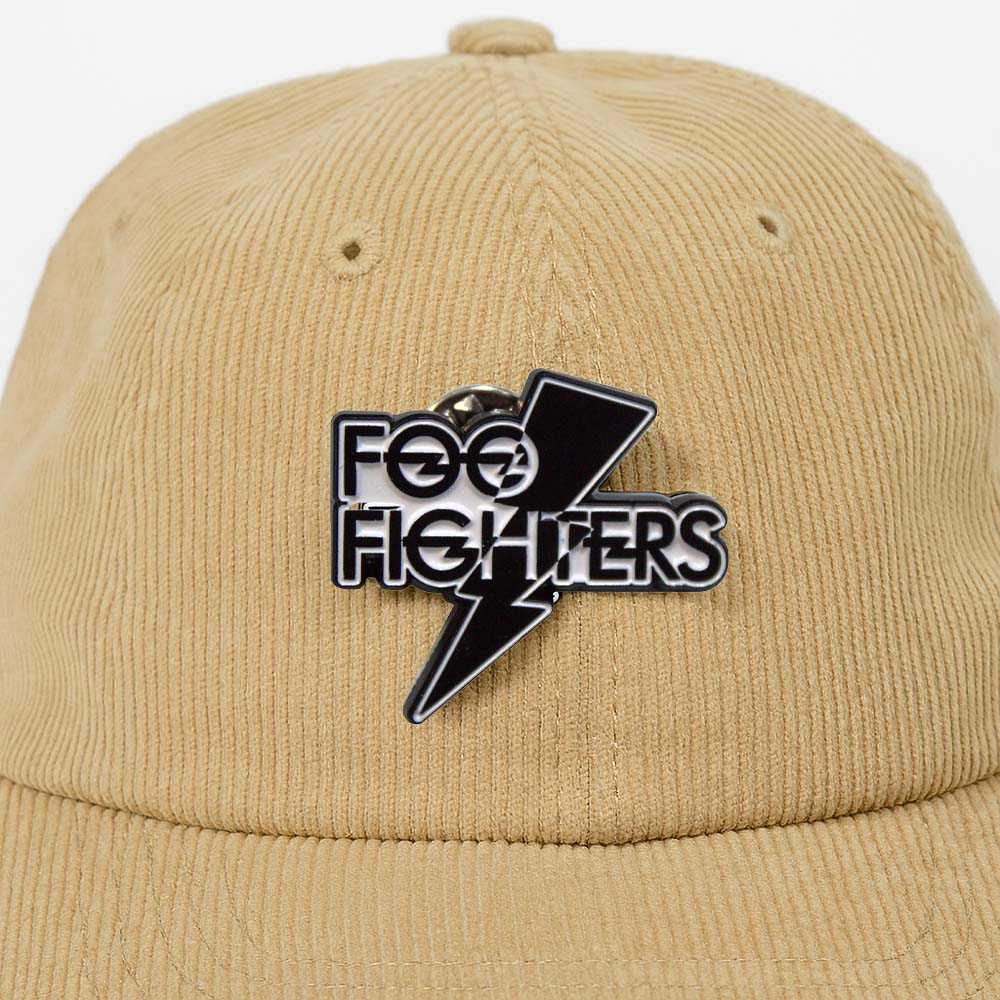 FOO FIGHTERS フーファイターズ - Flash Logo / メタル・ピンバッジ / バッジ