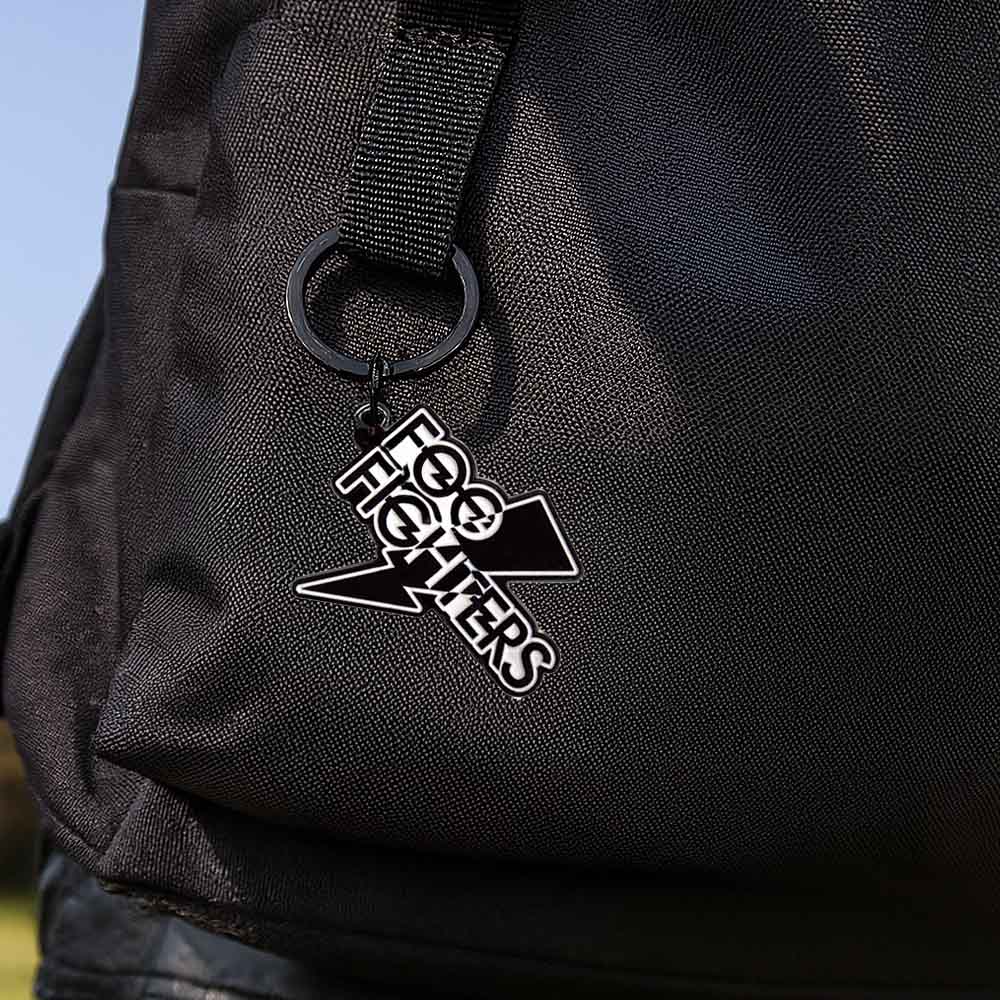 FOO FIGHTERS フーファイターズ - Flash Logo / キーホルダー - PGS