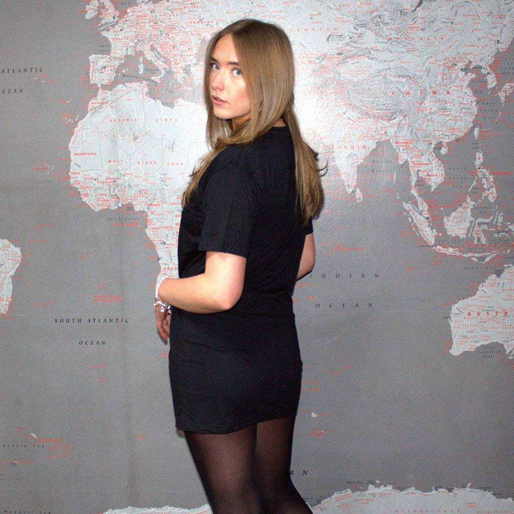 ROLLING STONES ローリングストーンズ (来日 35周年 記念 ) - Tour 78 / Tシャツドレス (復刻ツアーTシリーズ) / Tシャツ / レディース - PGS