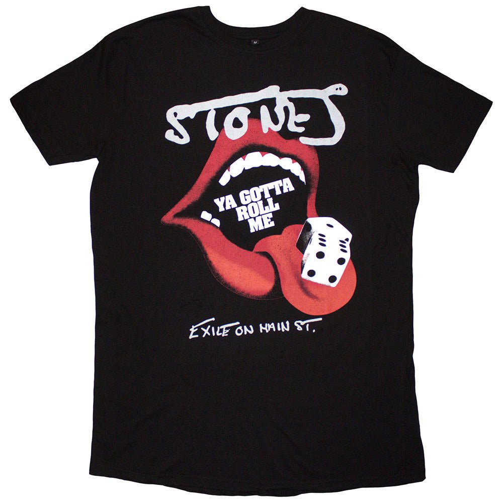 ROLLING STONES ローリングストーンズ (来日 35周年 記念 ) - Ya Gotta Roll Exile / バックプリントあり / Tシャツドレス / Tシャツ / レディース - PGS