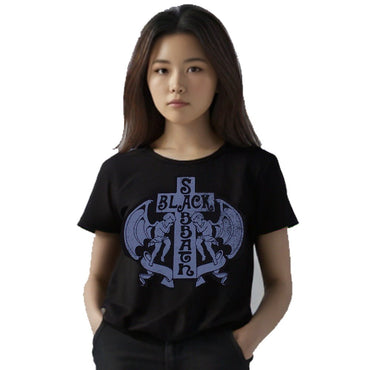 BLACK SABBATH ブラックサバス (OZZY OSBOURNE 追悼 ) - Angels / Tシャツ / レディース - PGS