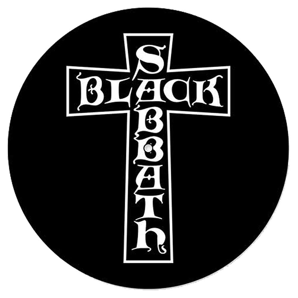 BLACK SABBATH ブラックサバス (OZZY OSBOURNE 追悼 ) - Purple Logo & Cross Logo / 2枚セット / スリップマット - PGS
