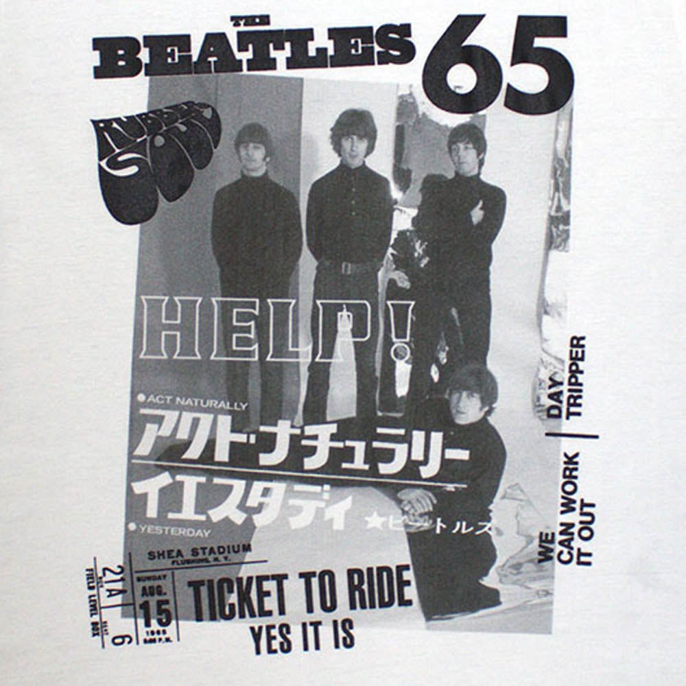 THE BEATLES ビートルズ (結成 65周年 ) - 1965 / Tシャツ / メンズ - PGS