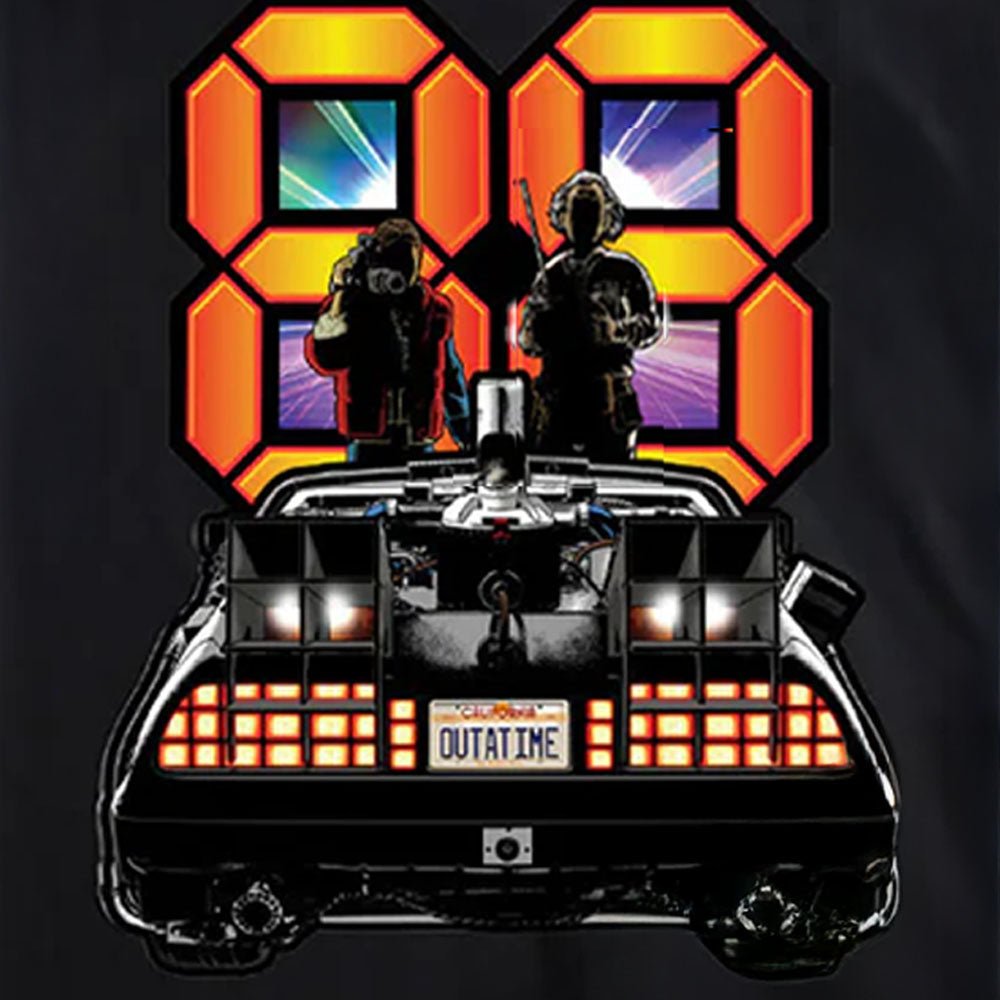 BACK TO THE FUTURE バックトゥザフューチャー (劇場公開 40周年 ) - 88MPH / バックプリントあり / Tシャツ / メンズ - PGS