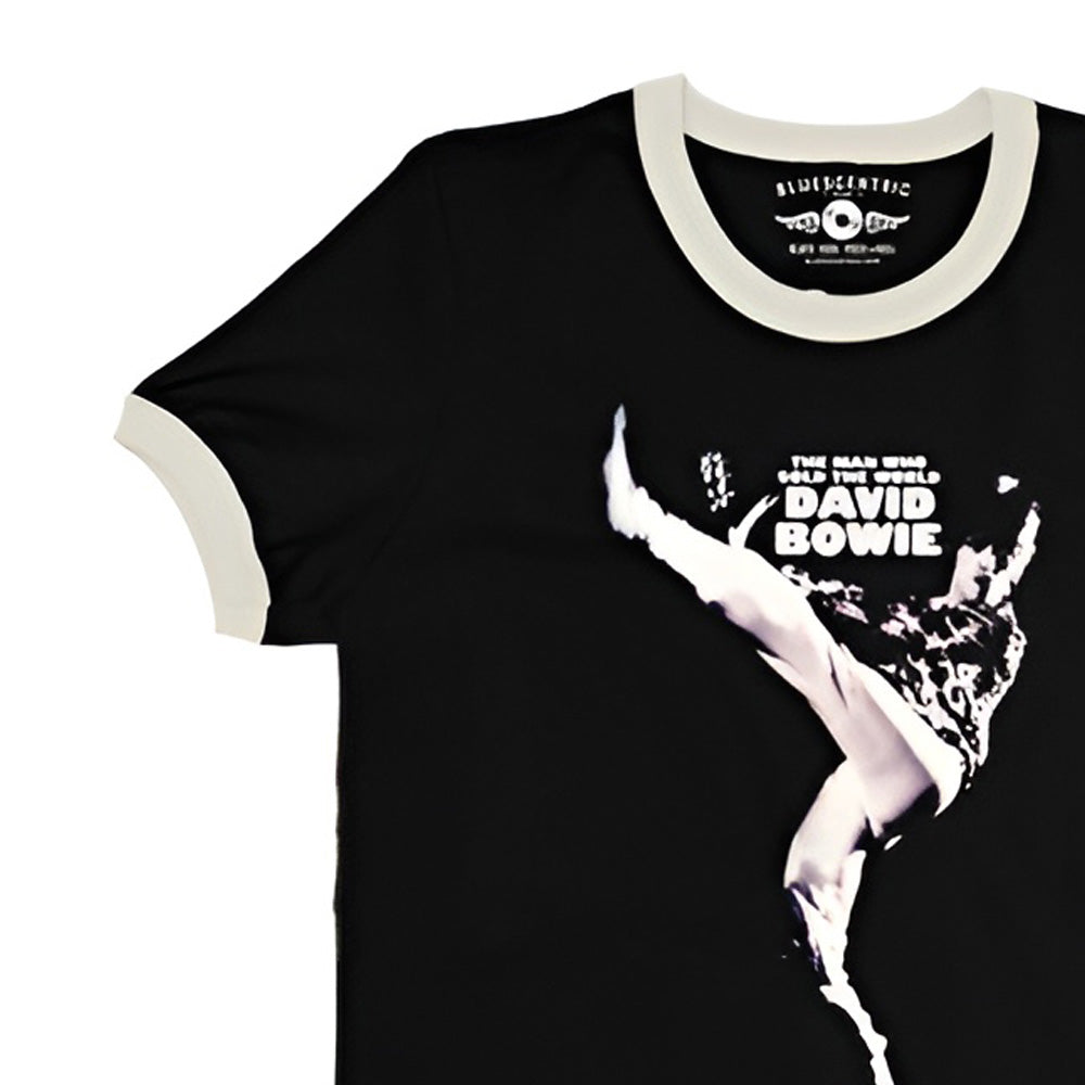 DAVID BOWIE デヴィッドボウイ (追悼 10年 ) - Man Who Sold The World / リンガー / Tシャツ / メンズ