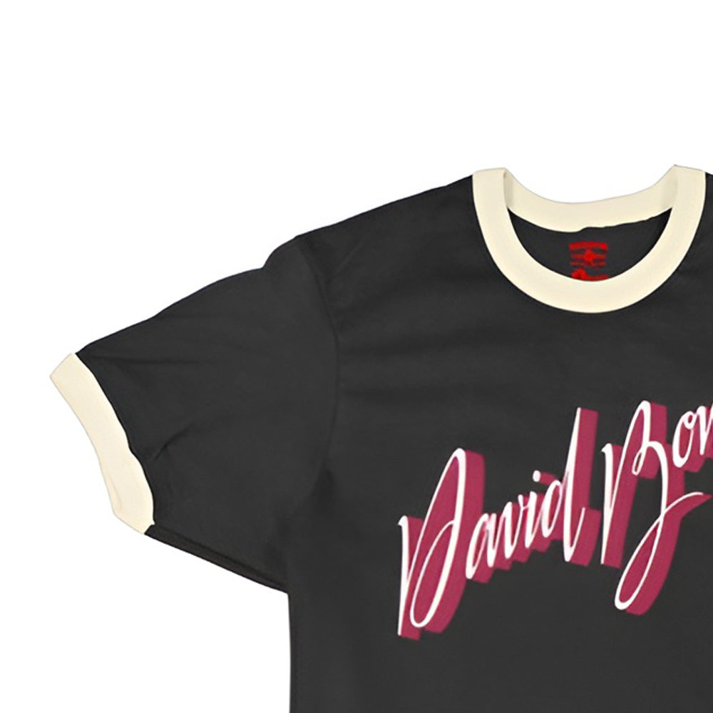 DAVID BOWIE - Young Americans / Ringer / T-Shirt / Men's