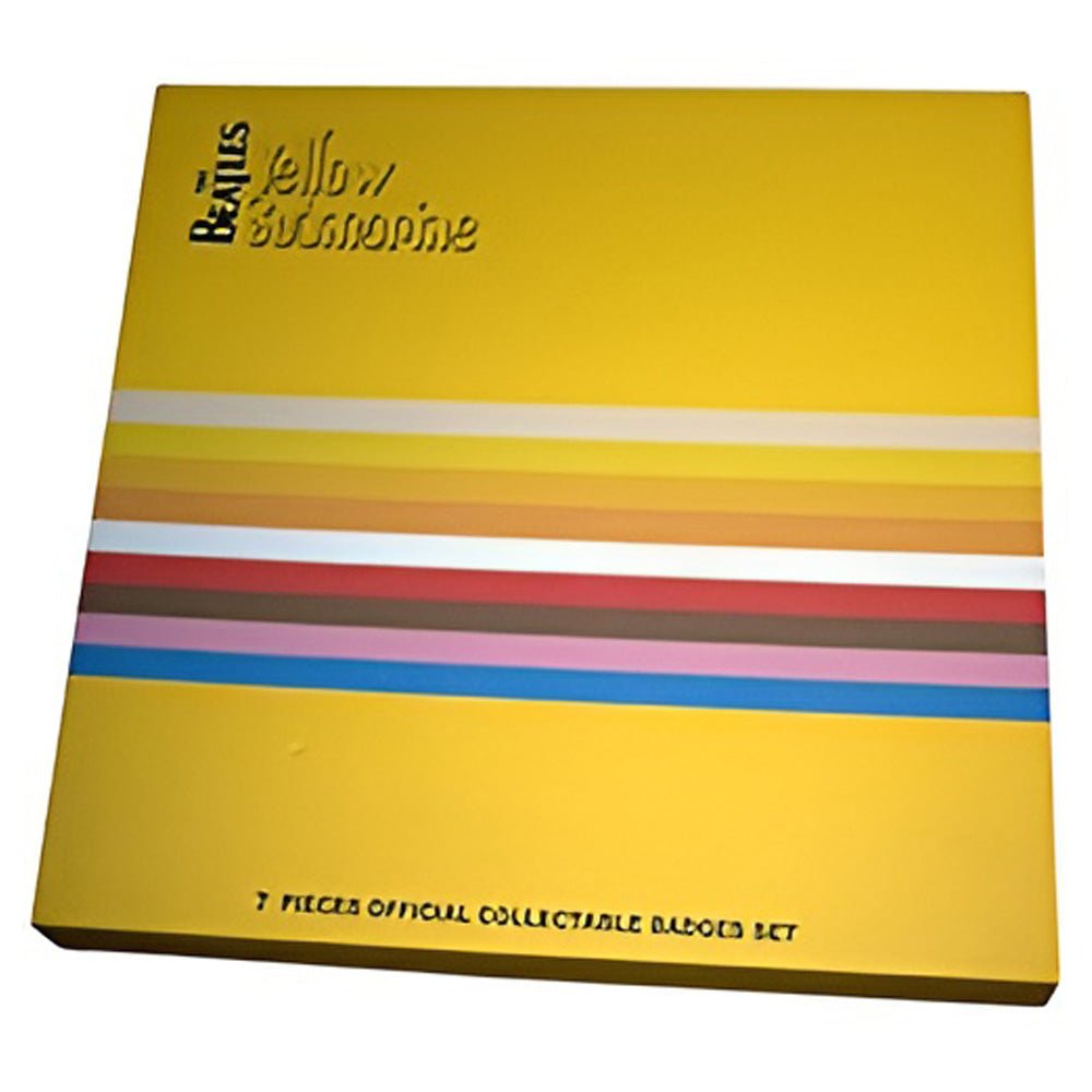 THE BEATLES ビートルズ (結成 65周年 ) - Yellow Submarine Characters Mini / 7個セット / バッジ - PGS