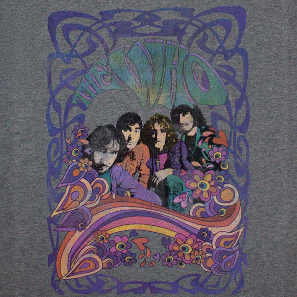 THE WHO ザ・フー - Psych Floral / Tシャツ / レディース