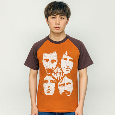 THE WHO ザ・フー (映画公開記念 ) - Faces / 半袖ラグラン / リンガー / Tシャツ / メンズ - PGS