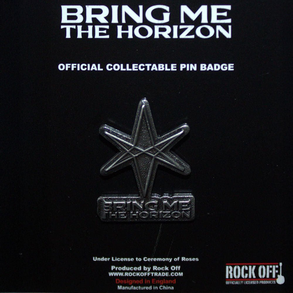 BRING ME THE HORIZON ブリングミーザホライズン (デビュー 20周年 ) - 6 - Point Star / バッジ - PGS