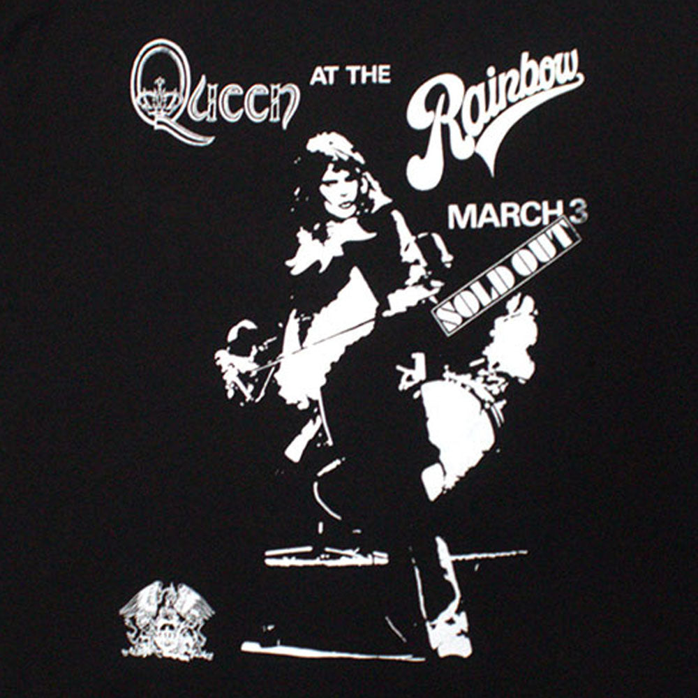 QUEEN クイーン - Live Rainbow / Tシャツ / メンズ